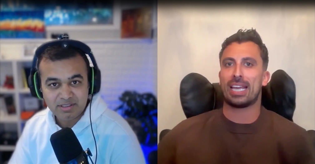 Sam Kamani and Firas Isa during their Web3 interview about Crypto Dispensers